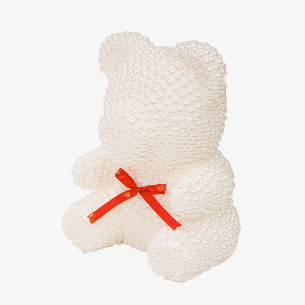 Medium Pearl Teddy Bear gift4alll